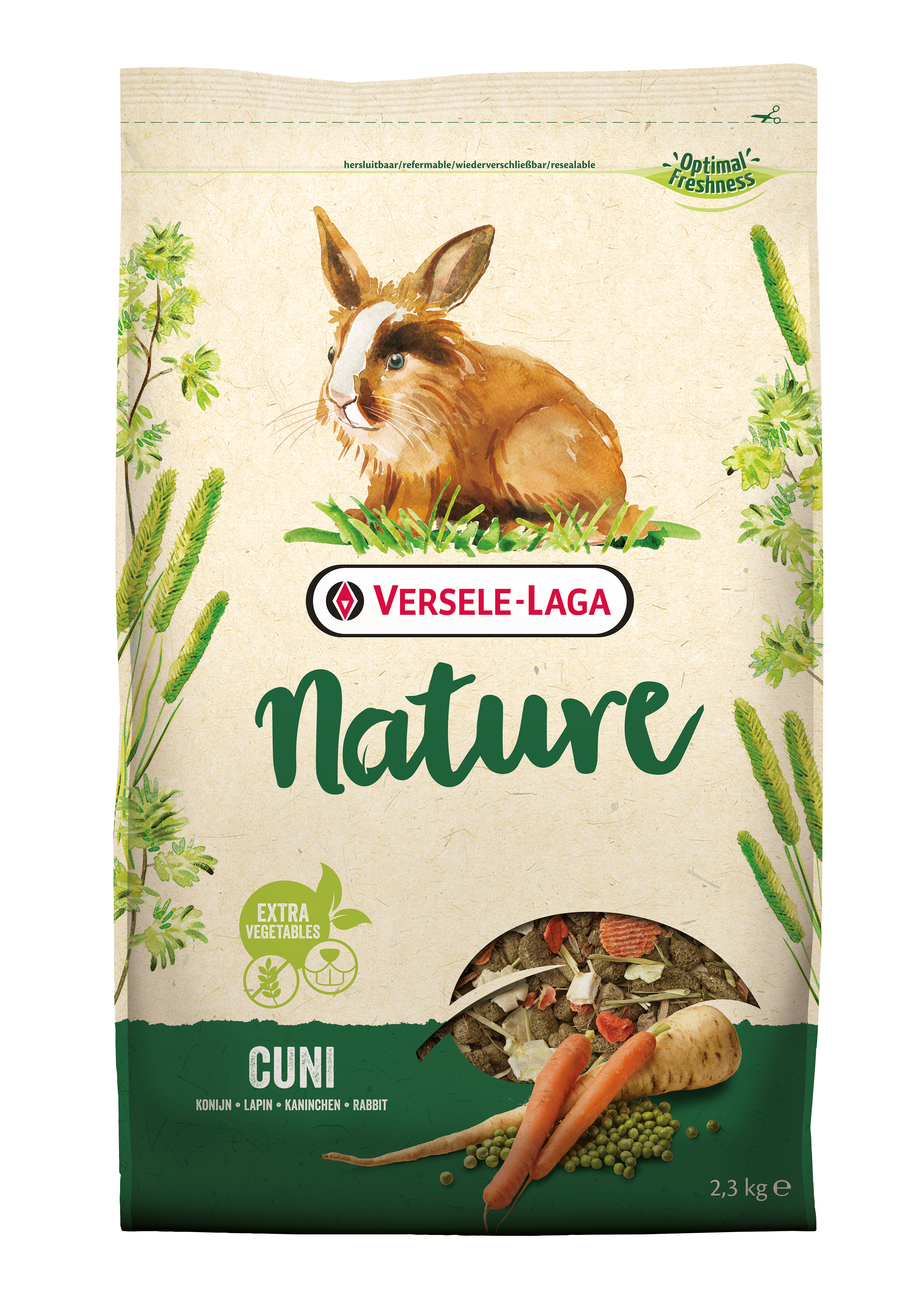 Nature Cuni Pienso Para Conejos 2,3 Kg