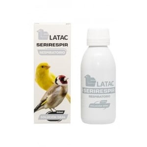 LATAC SERIRESPIR 150 ml – Salud Respiratoria y Prevención - Complemento Natural para Aves