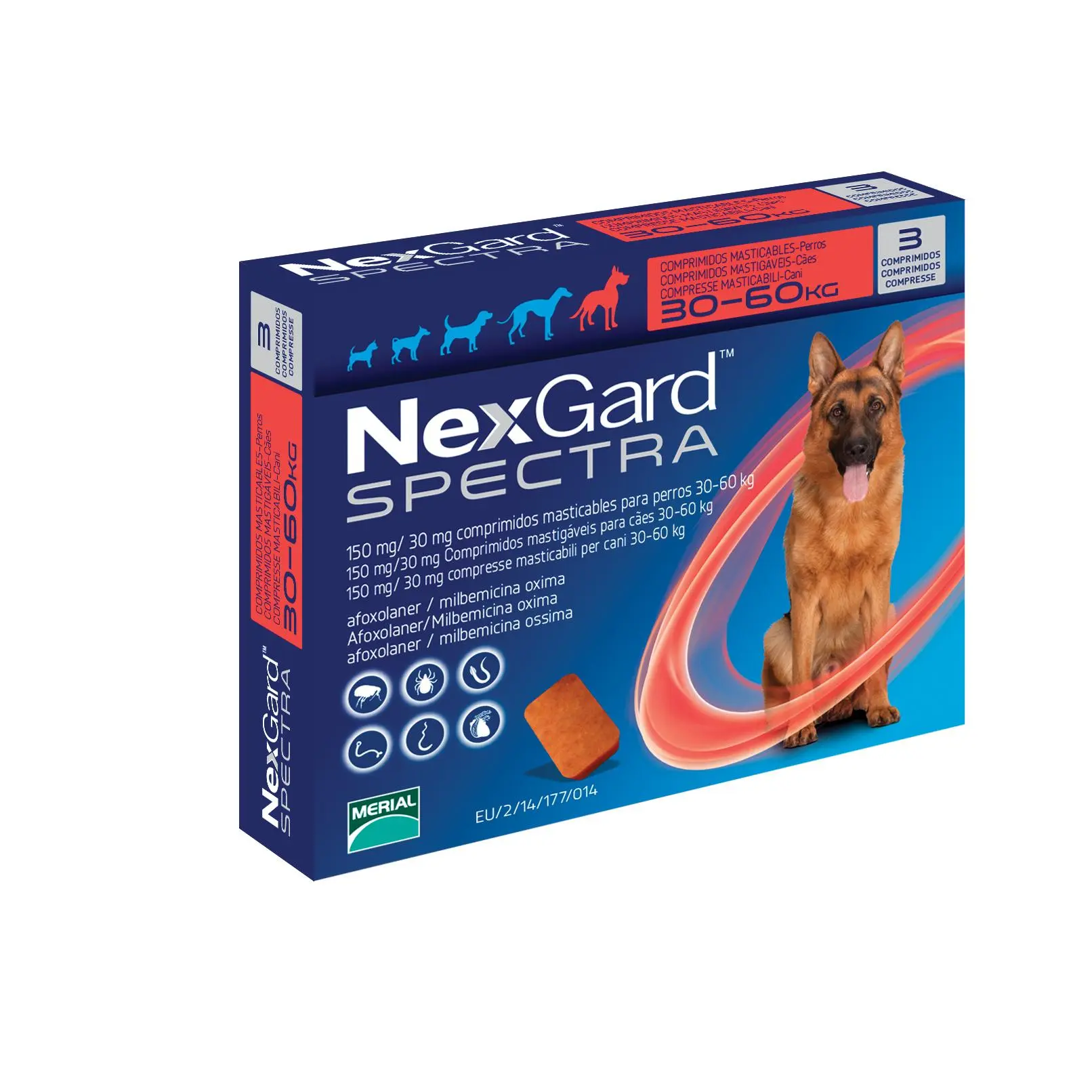 NEXGARD SPECTRA 3COMP XL (30-60 KG)