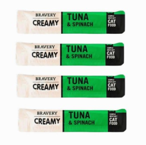 BRAVERY CREMA TUNA & SPINACH (4 sticks)