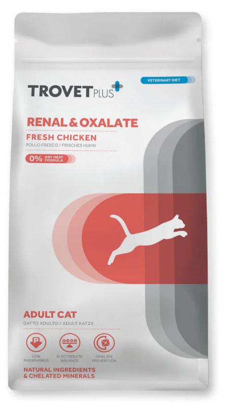 Trovet Plus Gato Adulto Pienso Renal y Oxalatos Pollo 1,2 kg