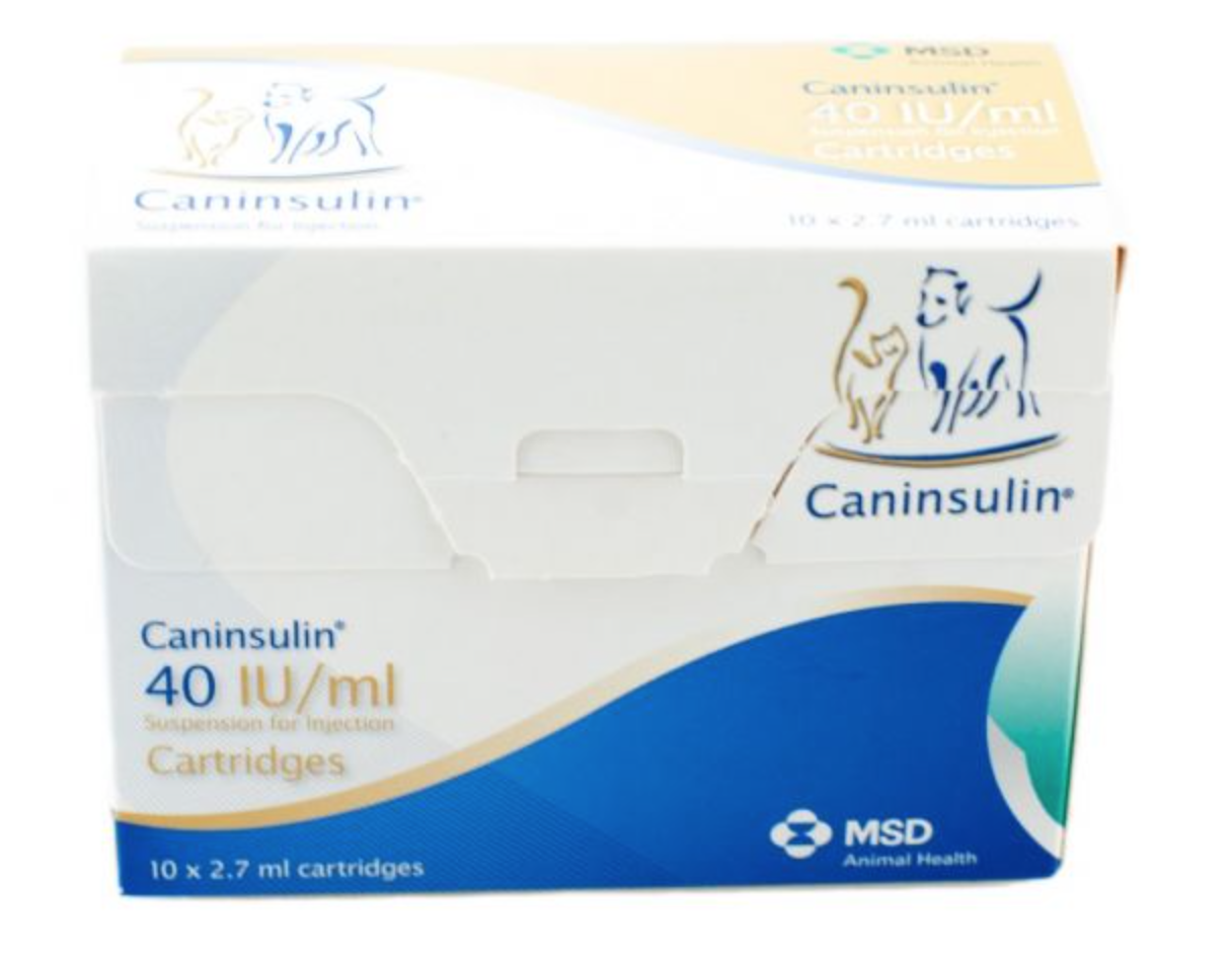 CANINSULIN CARTRIDGES 10X2,7ML