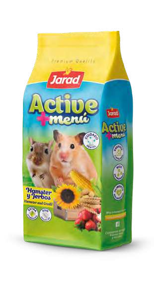 Jarad Active Alimento Para Hamster  800 G 800 Gr