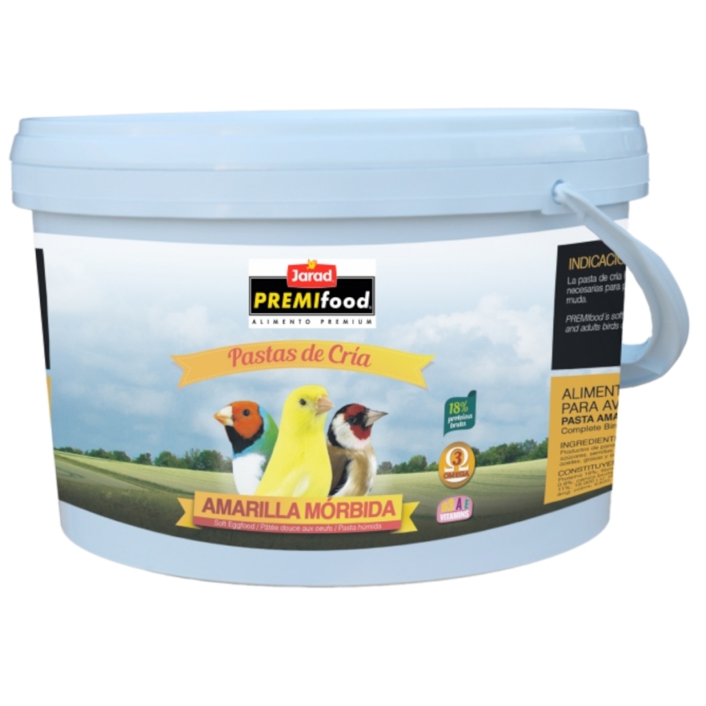"PASTA JARAD PREMIFOOD AMARILLA MORBIDA  3,5 Kg ""18% Prot."""