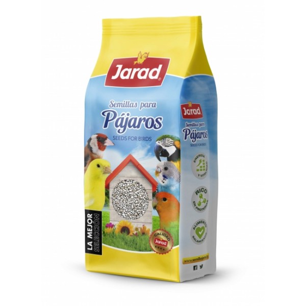 Jarad Perilla Blanca Semilla Rica En Grasas Y En Proteínas Para Pájaros 700 Gr
