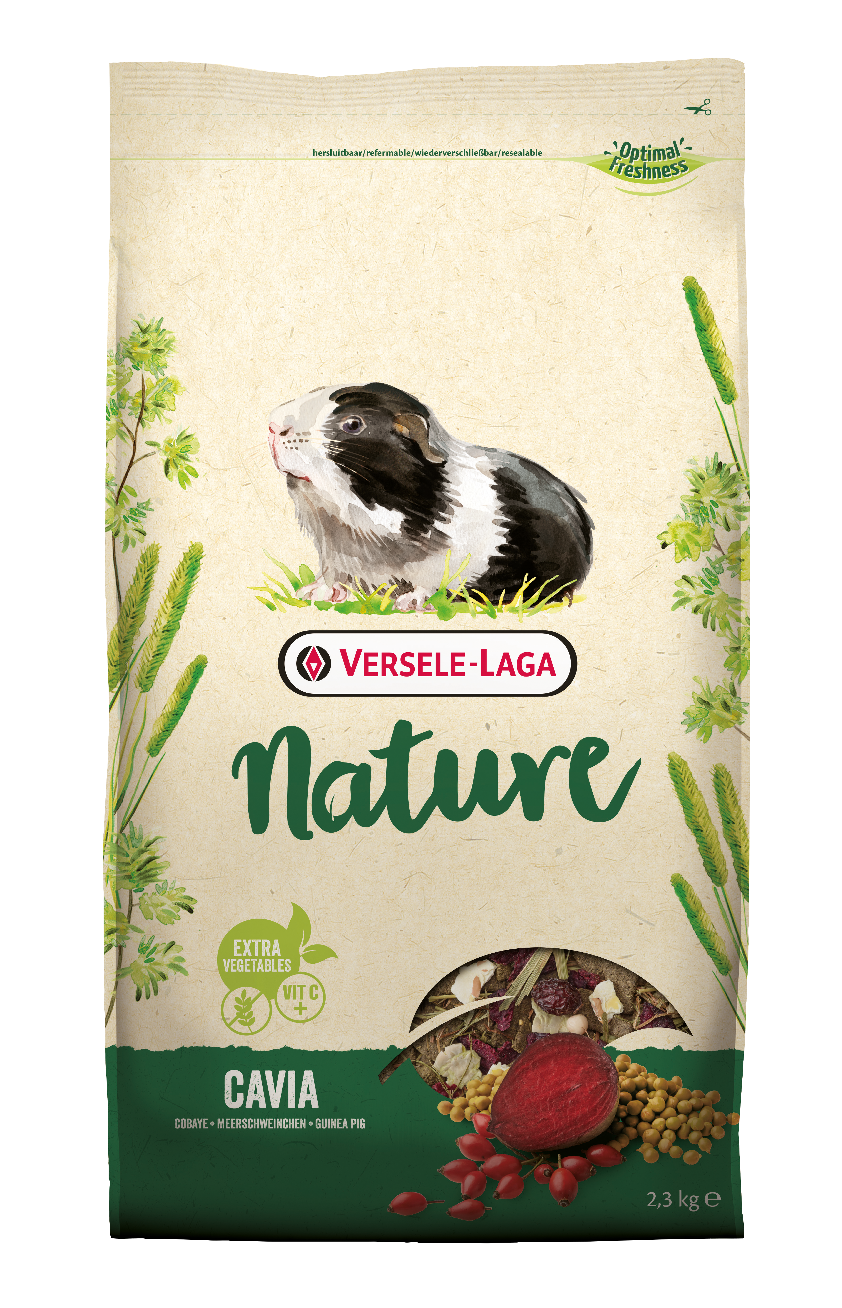 Nature Cobaya Comida Para Cobayas 2,3 Kg