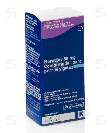 Noroclav 50 mg. 100 comp.