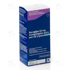 Noroclav 50 mg. 100 comp.