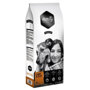 AMITY PREMIUM LAMB & RICE 15 KGS