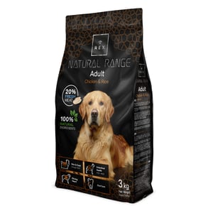 Rex Natural Range Adulto Pollo y Arroz 3 kg