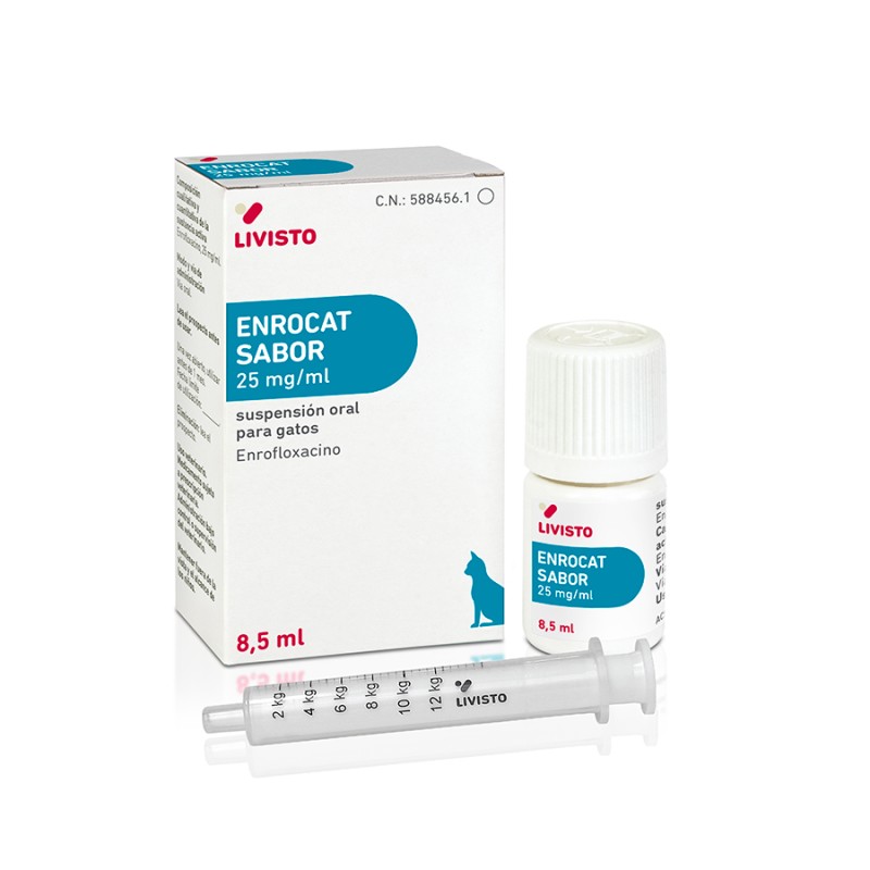ENROCAT SABOR 25 ML/ML S.O. 8,5 ML