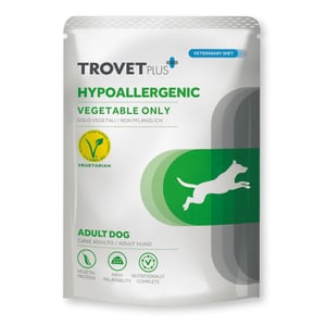 TROVET PLUS POUCH DOG HYPOALLERGENIC VEGETABLE ONLY 100 GR