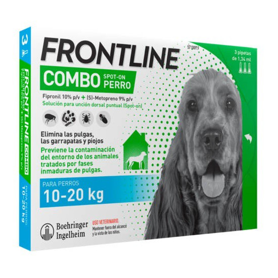 FRONTLINE COMBO 10-20 KG 3 PIP