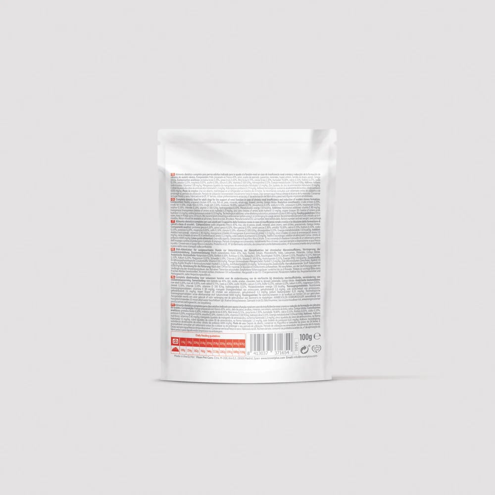 Trovet Plus | Pouch Para Problemas Renales y Oxalatos Para Perro | De Pollo 100 g
