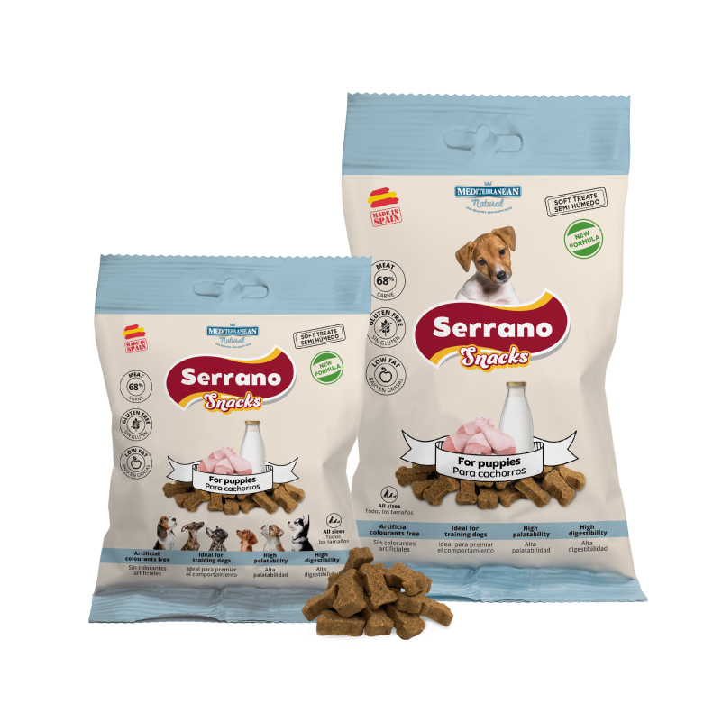 Serrano Snacks | Snack para Cachorros | 100 g