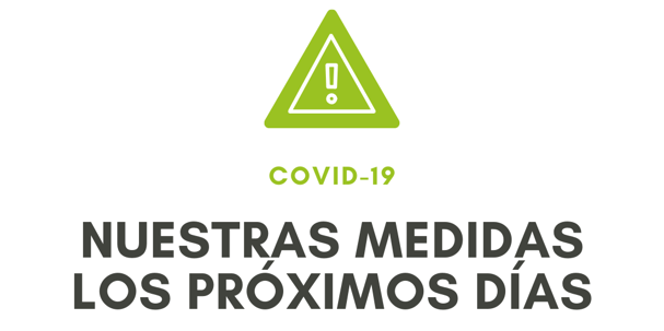 Medidas especiales para el COVID-19