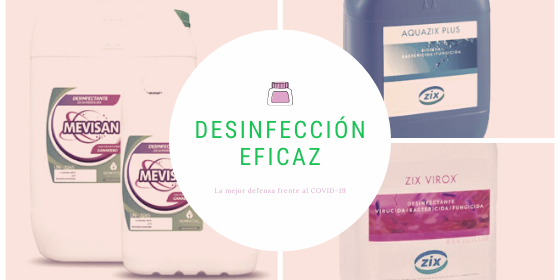 Desinfección eficaz – La mejor defensa frente al COVID-19