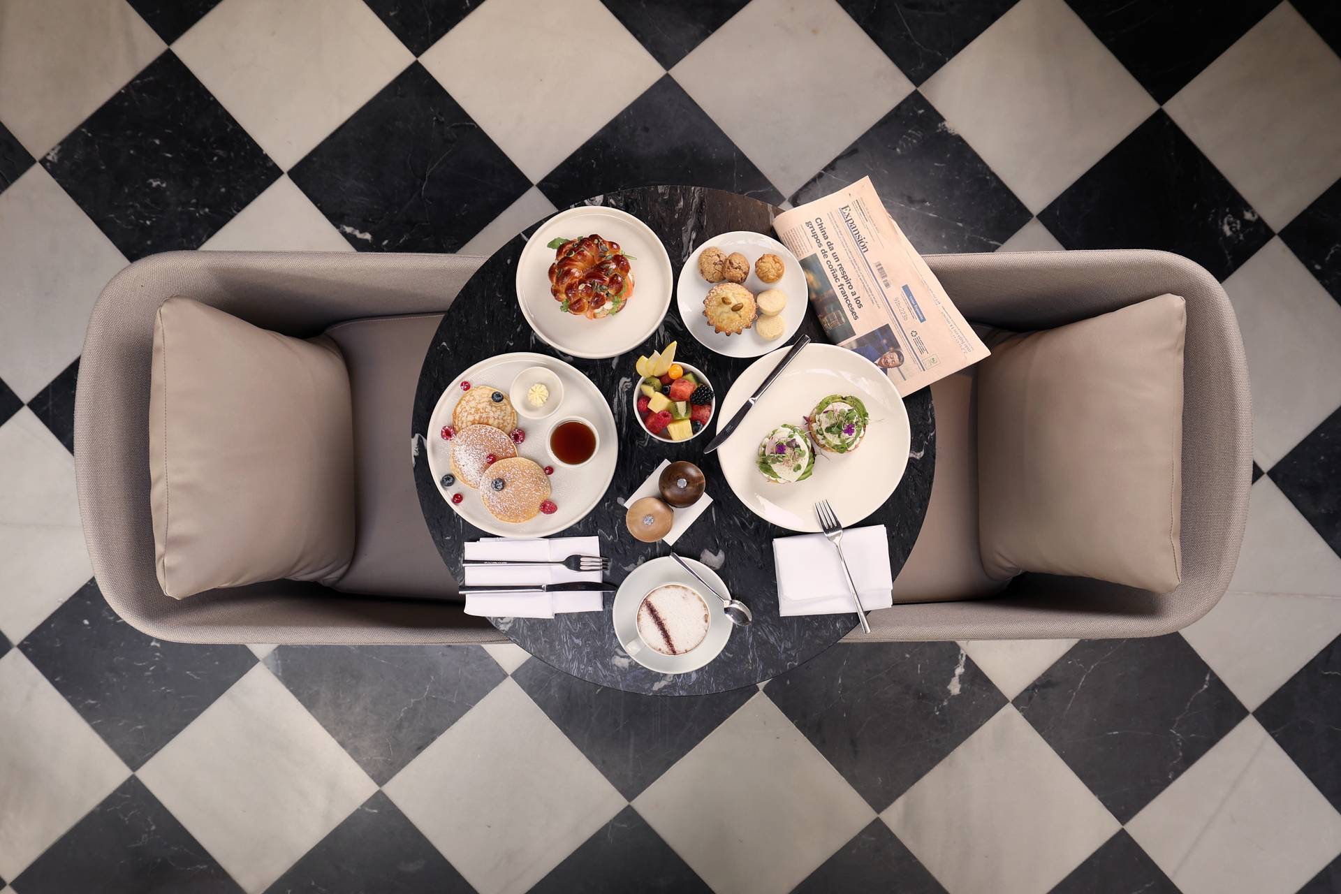 Desayuno en el Hotel Mercer Plaza Sevilla