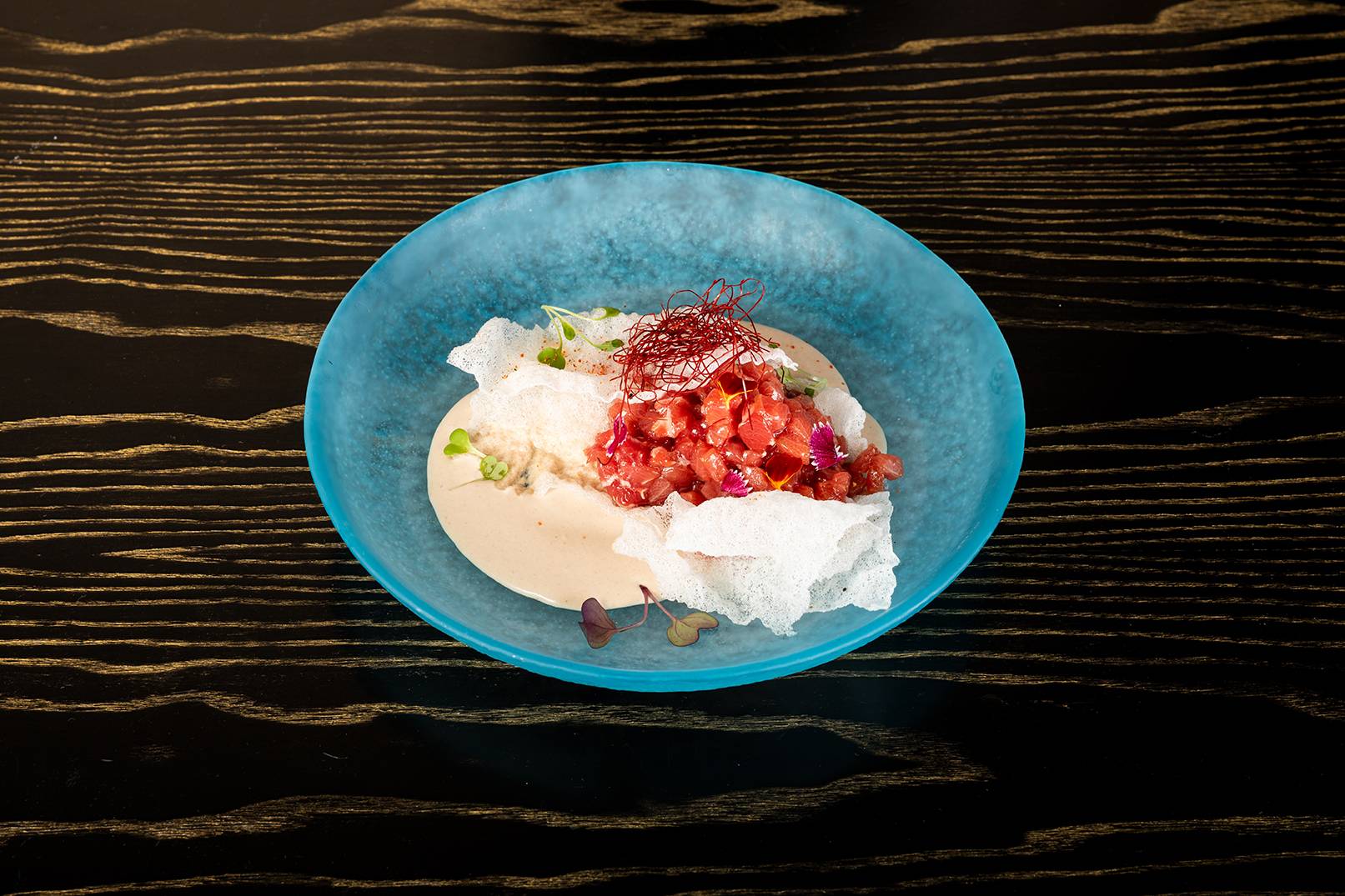 Tartar de atún rojo en el Restaurante Bar Plaza de Sevilla