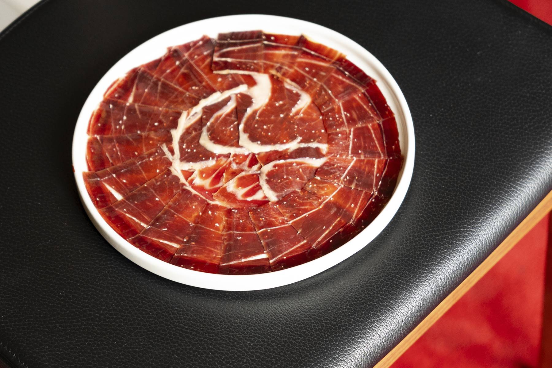 Jamón ibérico en el Restaurante Bar Plaza de Sevilla