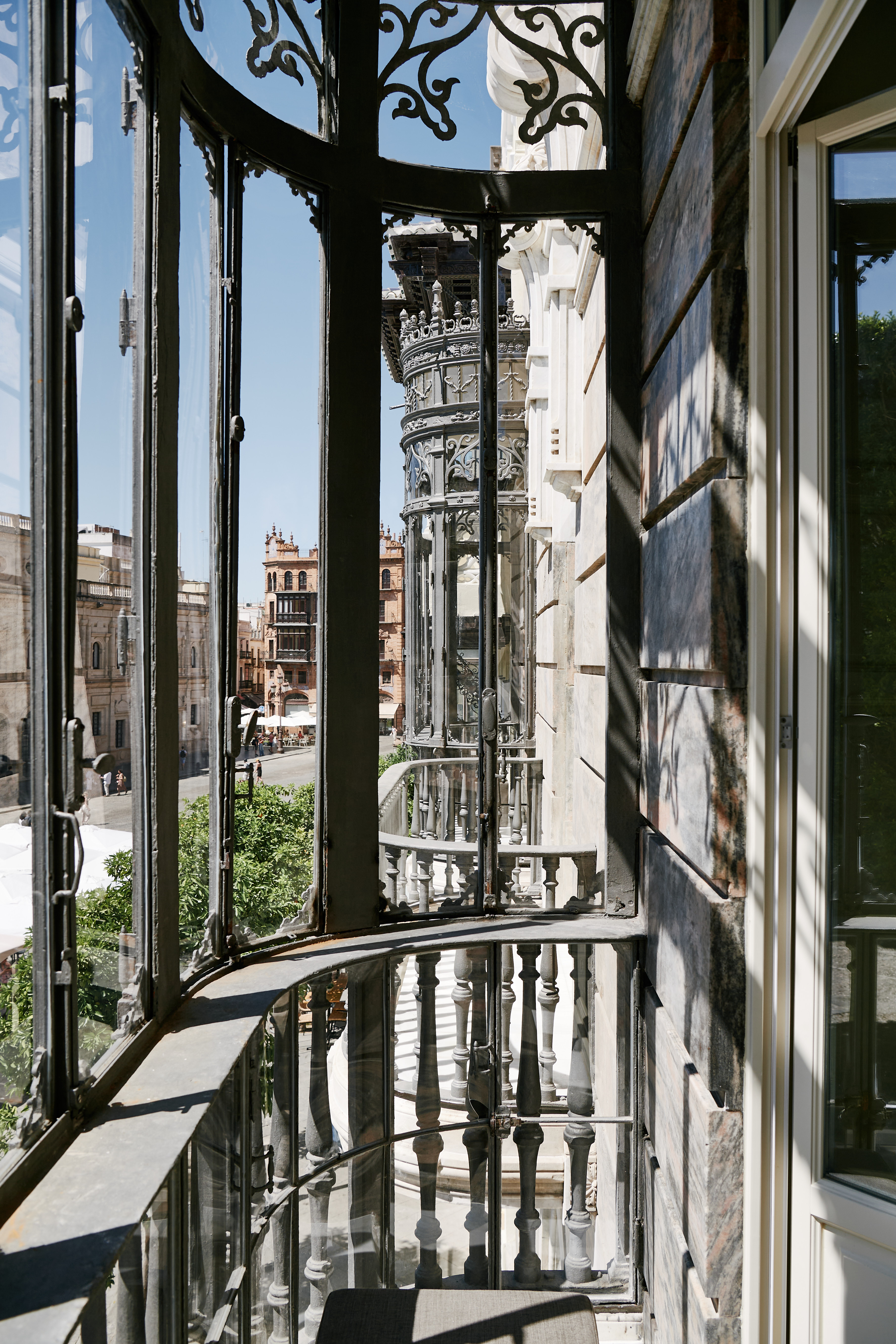 Habitación Premium Vistas en el Hotel Mercer Plaza Sevilla
