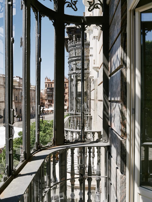 Habitación Premium Vistas en el Hotel Mercer Plaza Sevilla