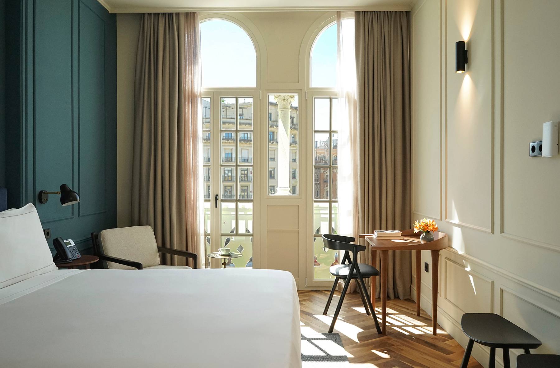 Habitación Premium Vistas en el Hotel Mercer Plaza Sevilla