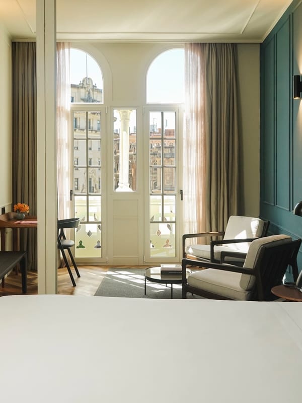 Habitación Premium Vistas en el Hotel Mercer Plaza Sevilla