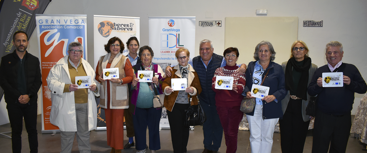 Premios del concurso Saberes y Sabores de las Mujeres Rurales de Gran Vega