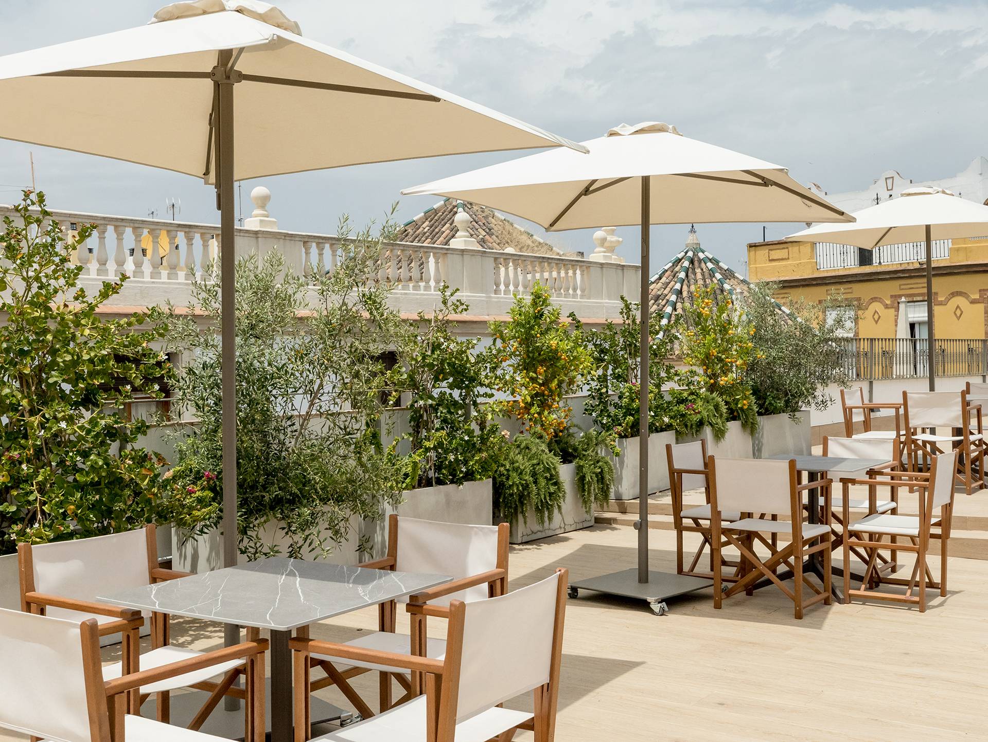 Mercer Residences Sevilla Terraza en la azotea