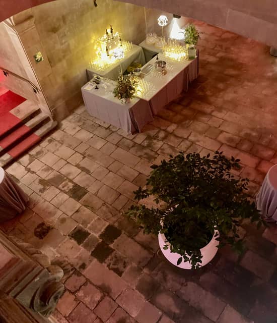 Patio de Caballerizas en Mercer Residences Palau Moxó - Evento privado