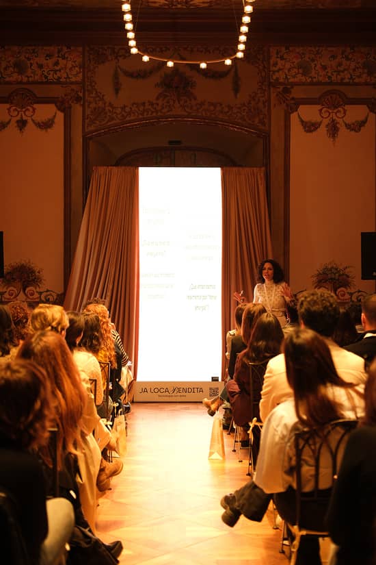 Salón Montcortés en Mercer Residences Palau Moxó - Montaje para evento privado