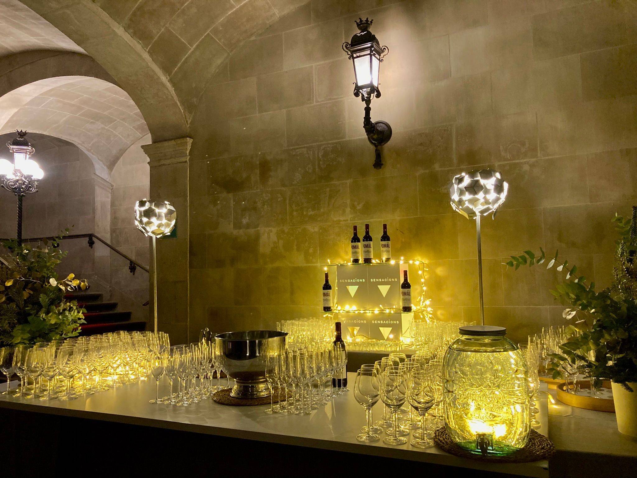 Patio de caballerizas en Mercer Palau Moxó - Evento privado