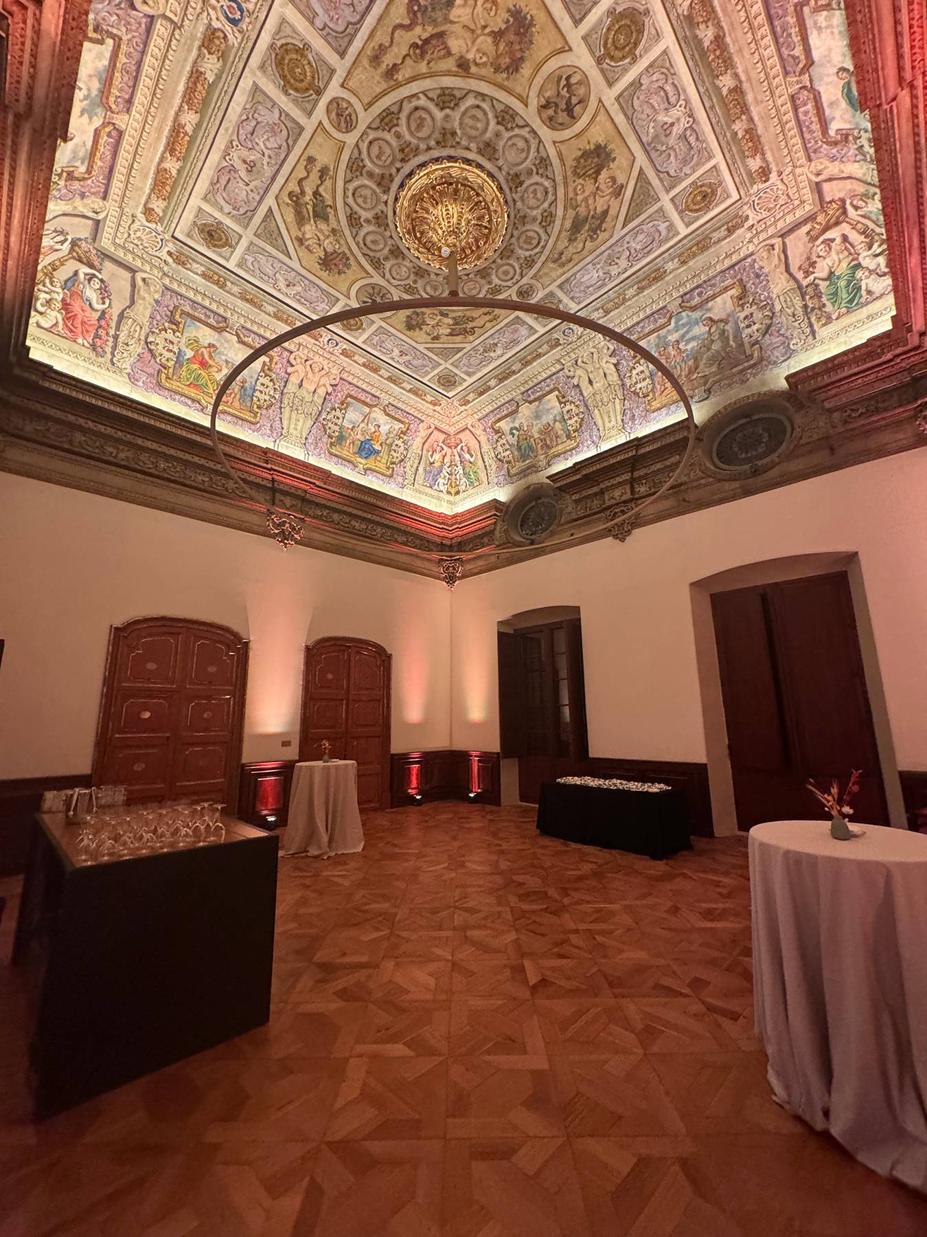 Salón Sant Mori en Mercer Residences Palau Moxó - Montaje para evento privado