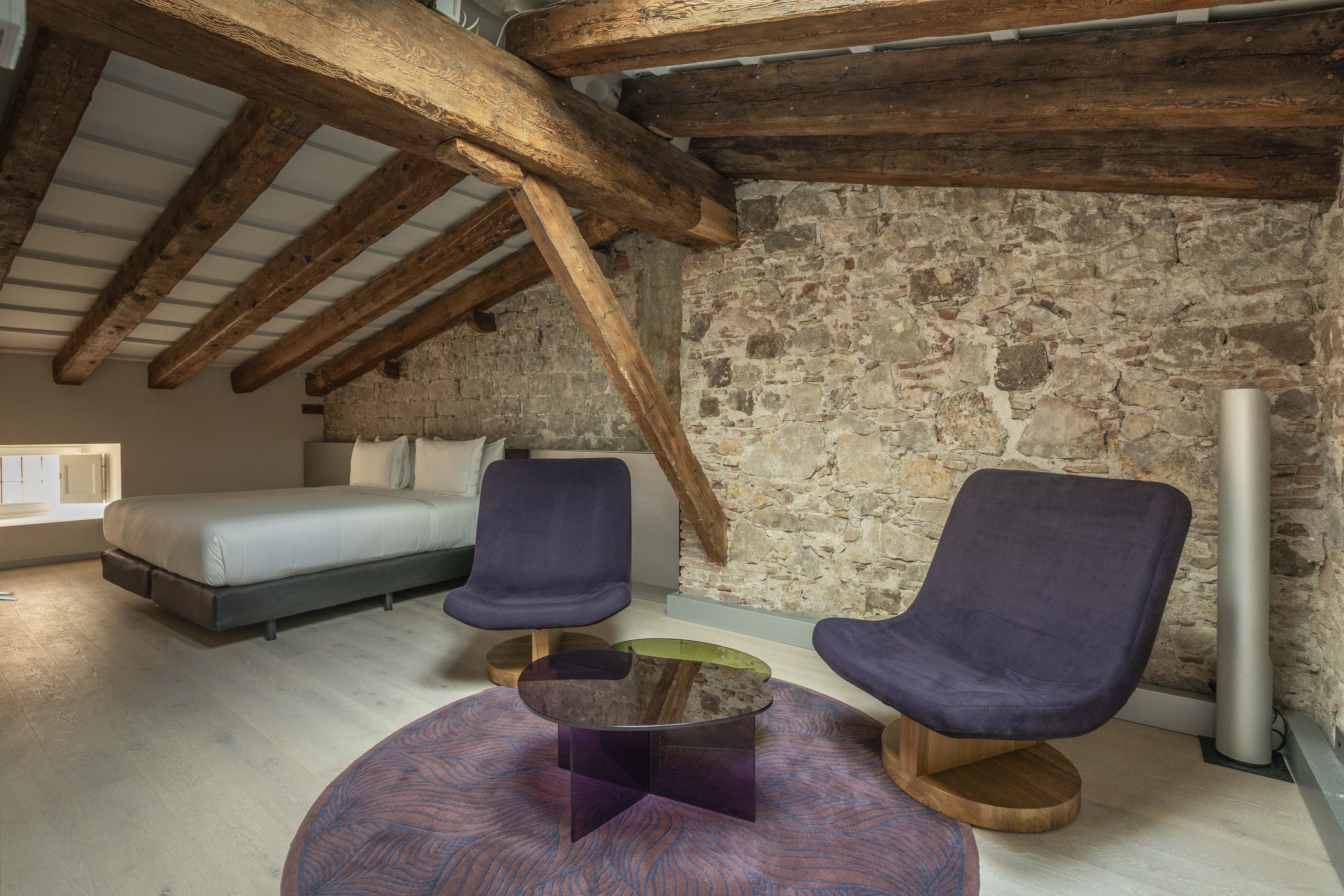 Habitación doble en la Residencia 3 de Mercer Residences Palau Moxó