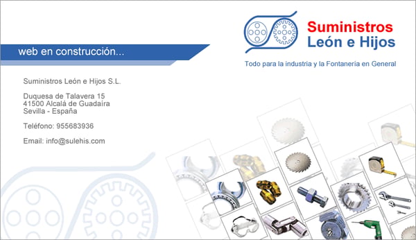 Empresa - Suministros Leon E Hijos SL