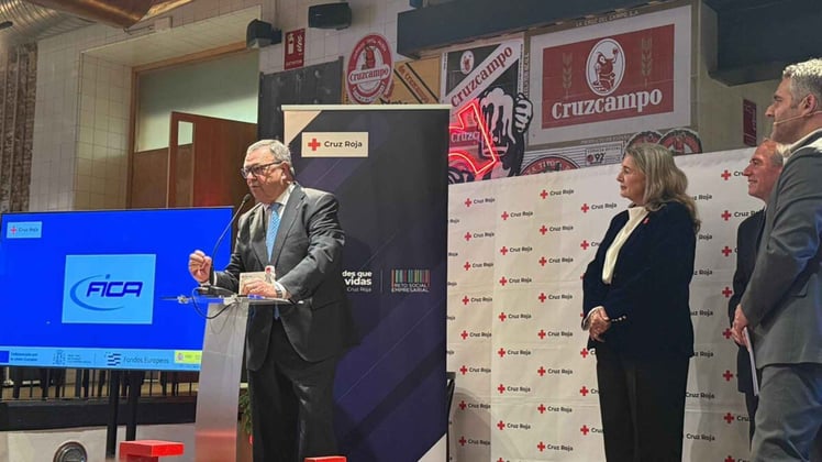 FICA recibe el reconocimiento de Cruz Roja Sevilla por su colaboración social