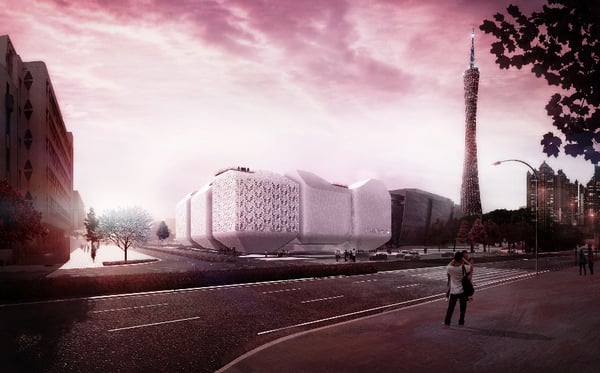 Nieto Sobejano - 1st prize for the new Guangzhou Science Museum