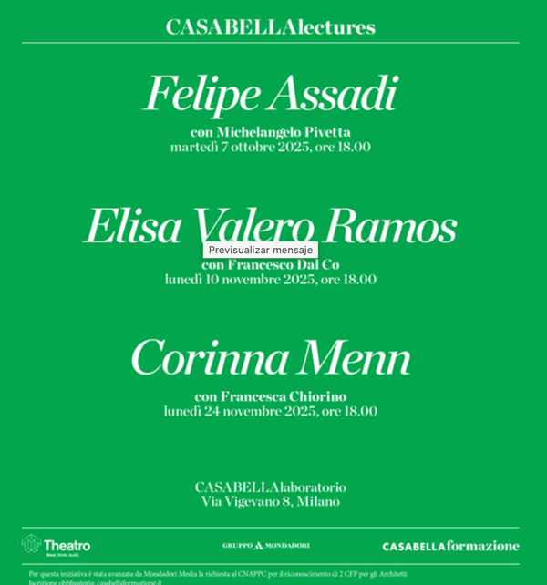 Felipe Assadi presenta su monografía en CASABELLAlaboratorio. Con fotografías de Fernando Alda 