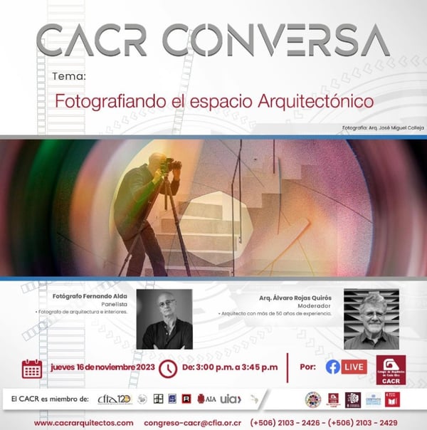 WEBINAR "FOTOGRAFIANDO EL ESPACIO ARQUITECTÓNICO"
