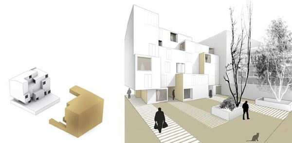 First Award Housing Project in Lavapies, Madrid