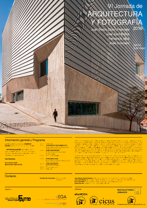 VI Jornada de Arquitectura y Fotografía