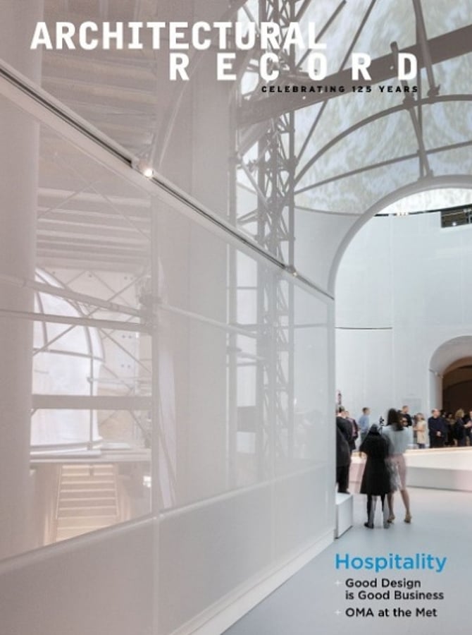 ARCHITECTURAL RECORD