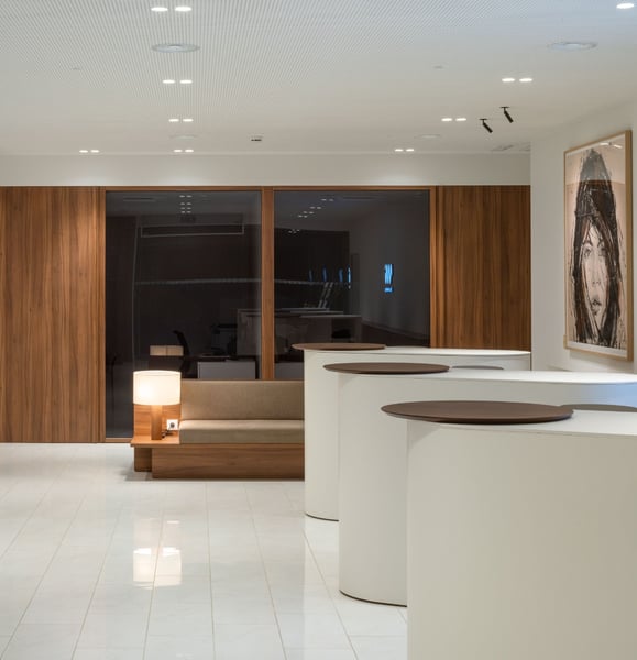 Sala de espera en la Clínica NovAliança