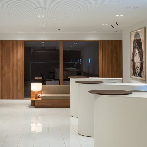 Sala de espera en la Clínica NovAliança
