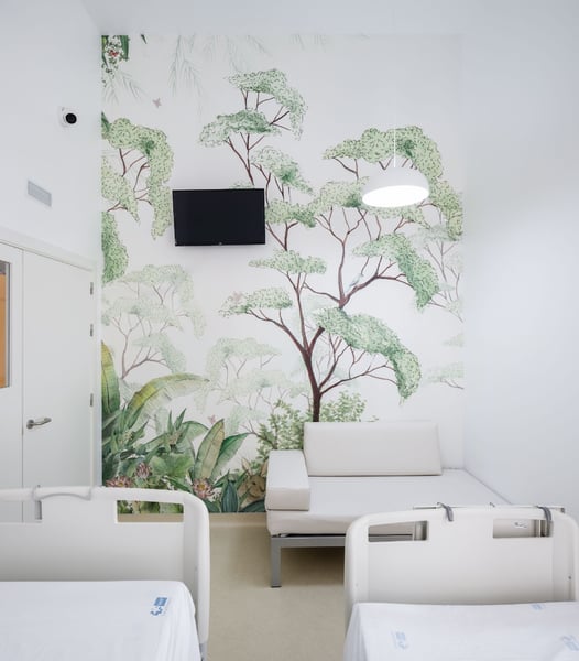 Reforma del ala Santa Mónica en el Hospital Infantil Niño Jesús de Madrid