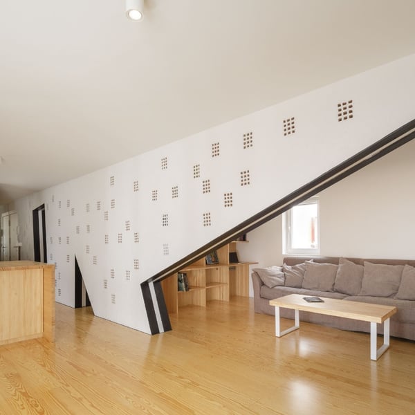 Muro con apartamento