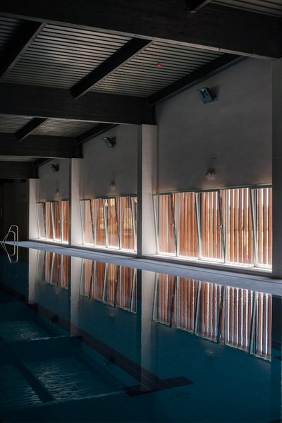 Piscina Cubierta Municipal en Constantina. Sevilla