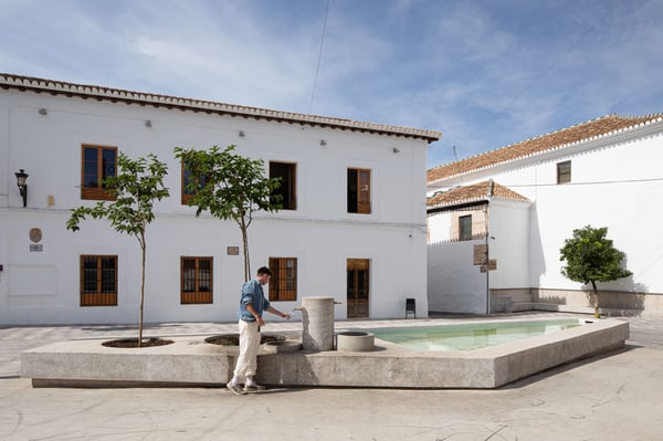 Plaza de la Constitución en Gójar