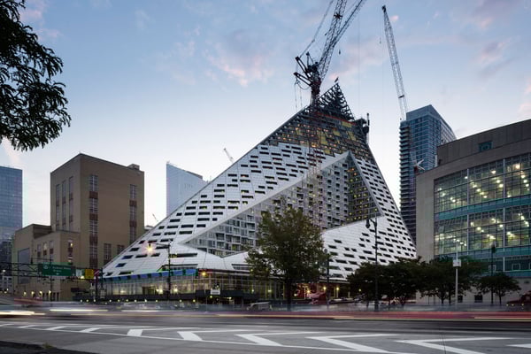 VIA West 57th Street. Under construction